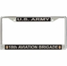 U.S. Army 18th Aviation Brigade License Plate Frame