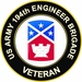 U.S. Army 194th Engineer Brigade Veteran Sticker Decal
