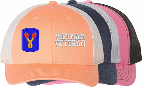 U.S. Army 196th Infantry Brigade Vietnam Veteran Women's Split-Cap
