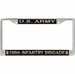 U.S. Army 198th Infantry Brigade License Plate Frame