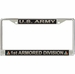 U.S. Army 1st Armored Division License Plate Frame