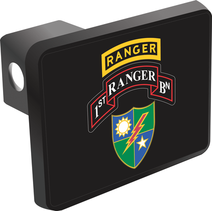 U.S. Army 1st Battalion, 75th Ranger Regiment with Ranger Hitch Cover