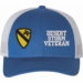 U.S. Army 1st Cavalry Division Desert Storm Veteran Women's Split-Cap