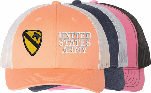 U.S. Army 1st Cavalry Division United States Army Women's Split-Cap