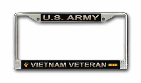 U.S. Army 1st Cavalry Division Vietnam Veteran License Plate Frame