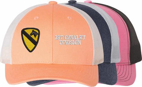 U.S. Army 1st Cavalry Division Women's Split-Cap
