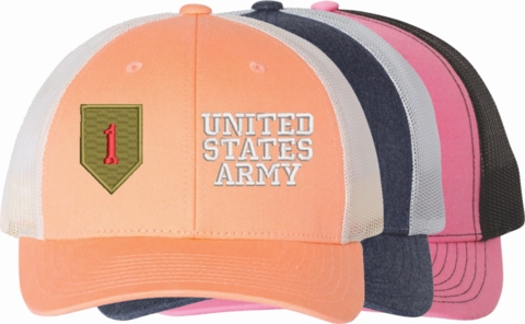 U.S. Army 1st Infantry Division United States Army Women's Split-Cap