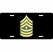 U.S. Army 1st Sergeant License Plate