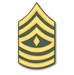 U.S. Army 1st Sergeant Window Sticker