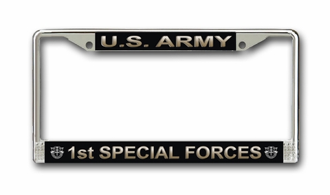 U.S. Army 1st Special Forces License Plate Frame