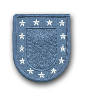 U.S. Army 2" 'Bluebird' Beret Flash Patch