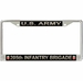 U.S. Army 205th Infantry Brigade License Plate Frame