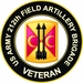 U.S. Army 212th Field Artillery Brigade Veteran Sticker Decal