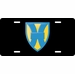 U.S. Army 21st Support Command License Plate