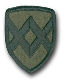 U.S. ARMY 23rd FIELD SUPPORT TRAINING COMMAND SUBDUED 2 3/4" MILITARY PATCH