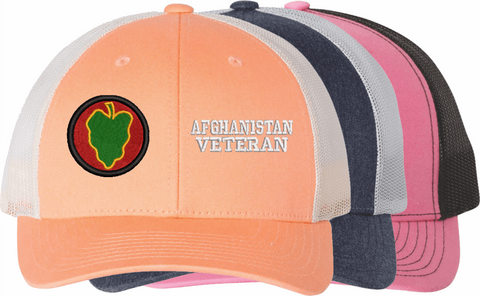 U.S. Army 24th Infantry Division Afghanistan Veteran Women's Split-Cap