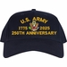 U.S. Army 250th Anniversary Embroidered Cap
