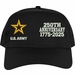 U.S. Army Star Insignia 250th Anniversary Split Design Embroidered Cap