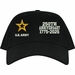 U.S. Army Star Insignia 250th Anniversary Split Design Embroidered Cap