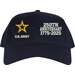 U.S. Army Star Insignia 250th Anniversary Split Design Embroidered Cap