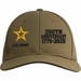 U.S. Army Star Insignia 250th Anniversary Split Design Embroidered Cap