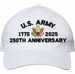 U.S. Army 250th Anniversary Unstructured Dad Cap
