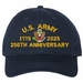 U.S. Army 250th Anniversary Unstructured Dad Cap