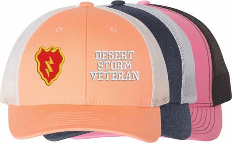 U.S. Army 25th Infantry Division Desert Storm Veteran Women's Split-Cap