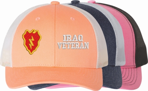 U.S. Army 25th Infantry Division Iraq Veteran Women's Split-Cap