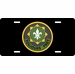 U.S. Army 2nd Armored Cavalry Regiment License Plate