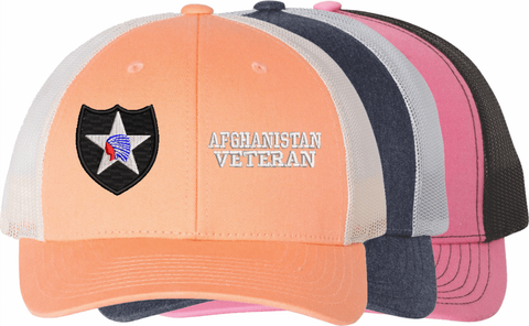 U.S. Army 2nd Infantry Division Afghanistan Veteran Women's Split-Cap