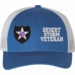 U.S. Army 2nd Infantry Division Desert Storm Veteran Women's Split-Cap
