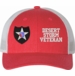 U.S. Army 2nd Infantry Division Desert Storm Veteran Women's Split-Cap