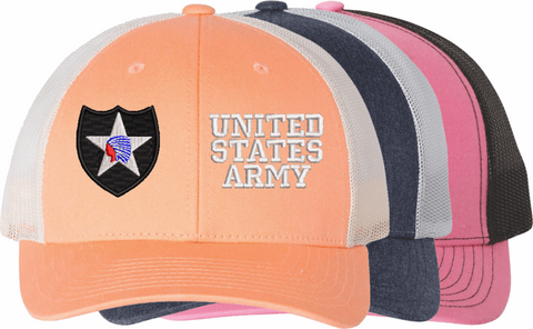 U.S. Army 2nd Infantry Division United States Army Women's Split-Cap