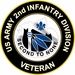 U.S. Army 2nd Infantry Divison Unit Crest Veteran Sticker Decal