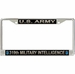 U.S. Army 319th Intelligence Brigade License Plate Frame