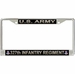 U.S. Army 327th Infantry Brigade License Plate Frame