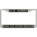 U.S. Army 356th Civil Affairs Brigade License Plate Frame