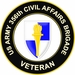 U.S. Army 356th Civil Affairs Brigade Veteran Sticker Decal