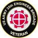 U.S. Army 35th Engineer Brigade Veteran Sticker Decal
