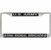 U.S. Army 35th Signal Brigade License Plate Frame