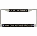 U.S. Army 360th Civil Affairs Brigade License Plate Frame
