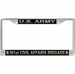 U.S. Army 361st Civil Affairs Brigade License Plate Frame
