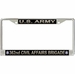 U.S. Army 362nd Civil Affairs Brigade License Plate Frame