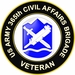 U.S. Army 365th Civil Affairs Brigade Veteran Sticker Decal