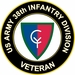U.S. Army 38th Infantry Division Veteran Sticker Decal