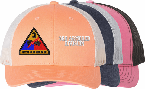 U.S. Army 3rd Armored Division Women's Split-Cap