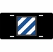 U.S. Army 3rd Infantry Division License Plate