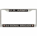 U.S. Army 3rd Signal Brigade License Plate Frame