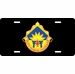 U.S. Army 40th Infantry Division Unit Crest License Plate